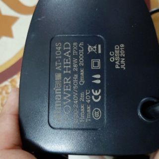 Máy bơm nước Atman AT 104s cho bể cá cảnh