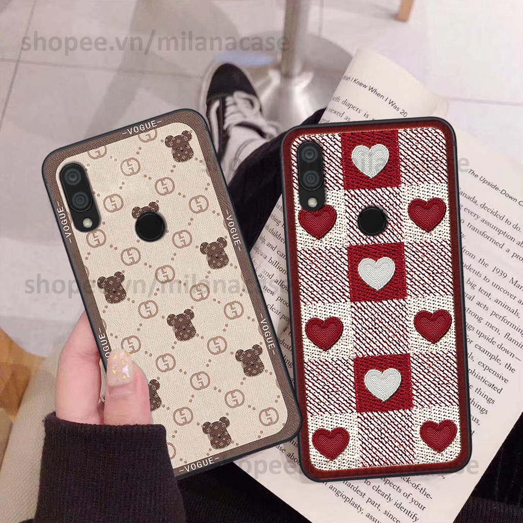 Ốp Xiaomi Redmi 7 hình trái tim be love tình yêu siêu đẹp, cá tính, thời trang