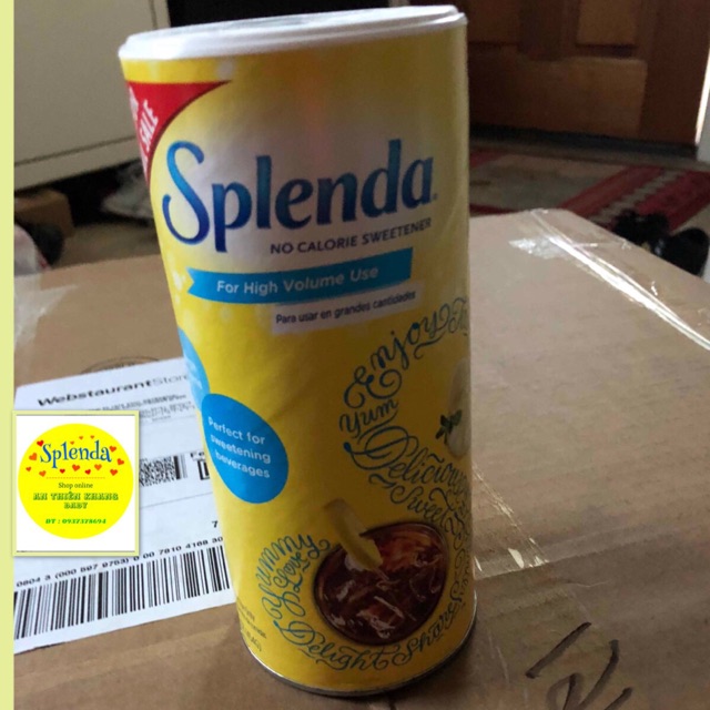 Đường Splenda đóng hộp 454gr