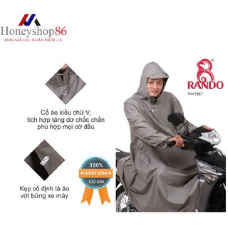 [MUA NHIỀU] ÁO MƯA RANDO PONCHO COSY “KHÔNG ƯỚT ỐNG QUẦN” APPS-16 HONEYSHOP86