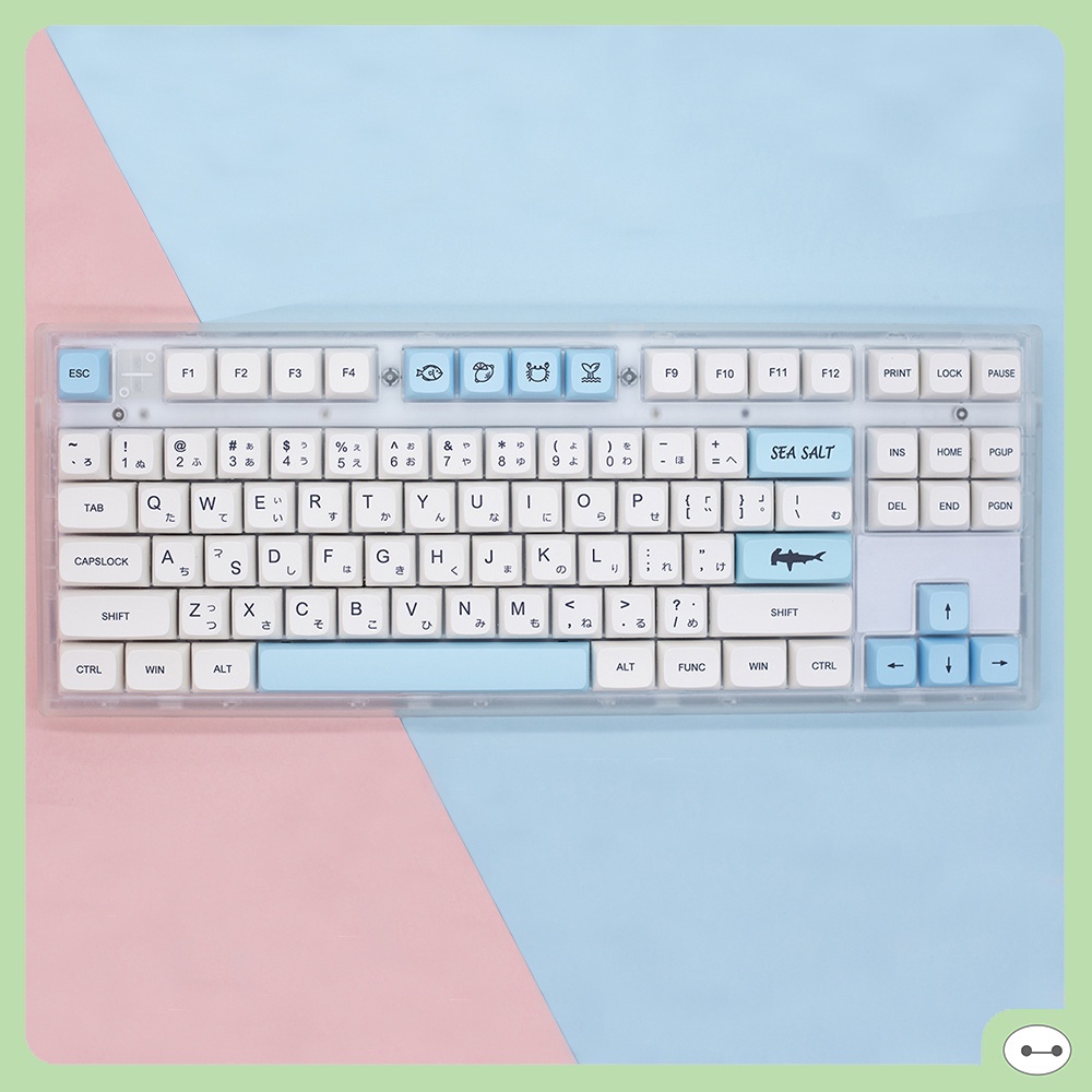 SET KEYCAP PBT XDA DYESUB 125 PHÍM SHIMMER ENLIGHTENMENT HONEYBEE