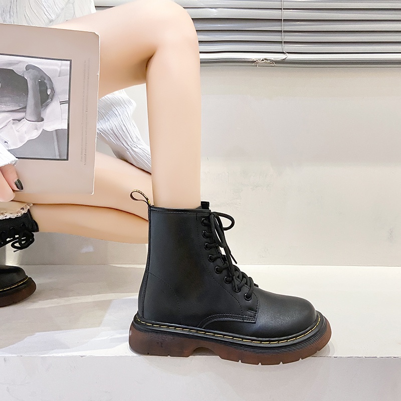 Giày bốt martin IELGY thời trang Anh Quốc cho nữ