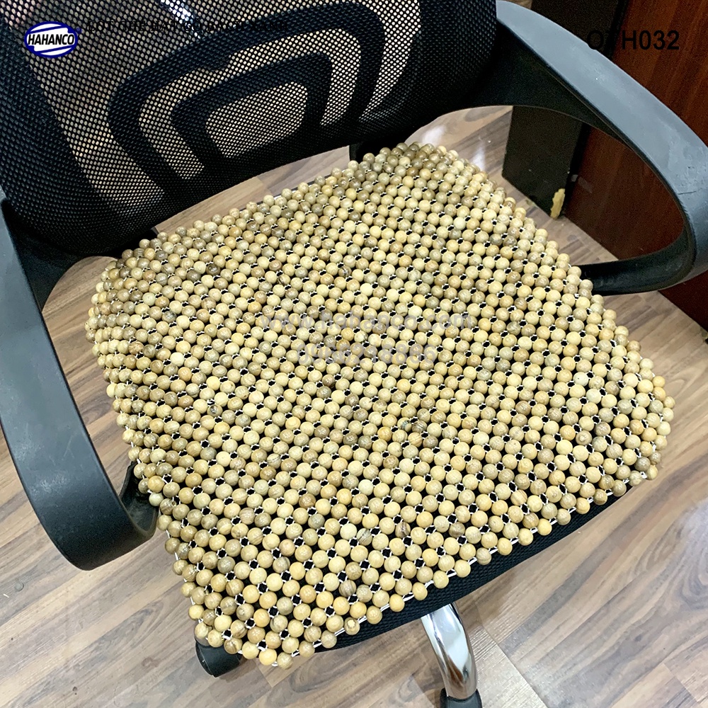 Lót ghế hạt gỗ thơm - văn phòng/xe hơi,Cao Cấp,hương thơm tốt cho sức khỏe - OTH032