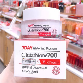 Kem Dưỡng Trắng Da 7 Day Whitening Program Glutathione 700 V-Cream