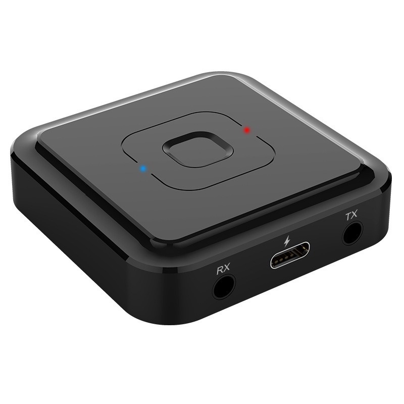Bộ Phát Bluetooth 5.1 2 Trong 1 &amp; Bộ Thiết Bị Nhận Tín Hiệu Âm Thanh Không Dây Aux 3.5Mm Cho Loa Điện Thoại / Máy Nghe Nhạ