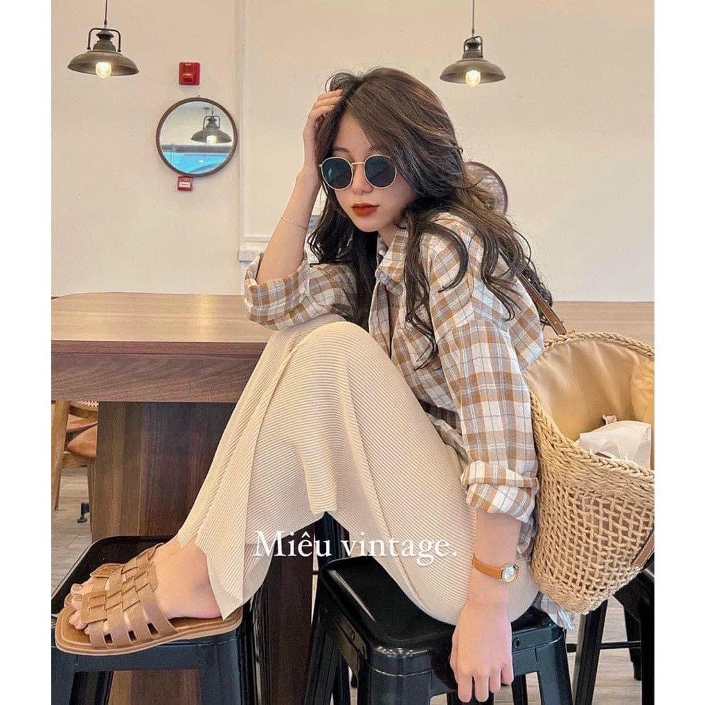Quần Tăm Ống Rộng Cạp Chun Co Dãn Nhiều | Smide Clothing