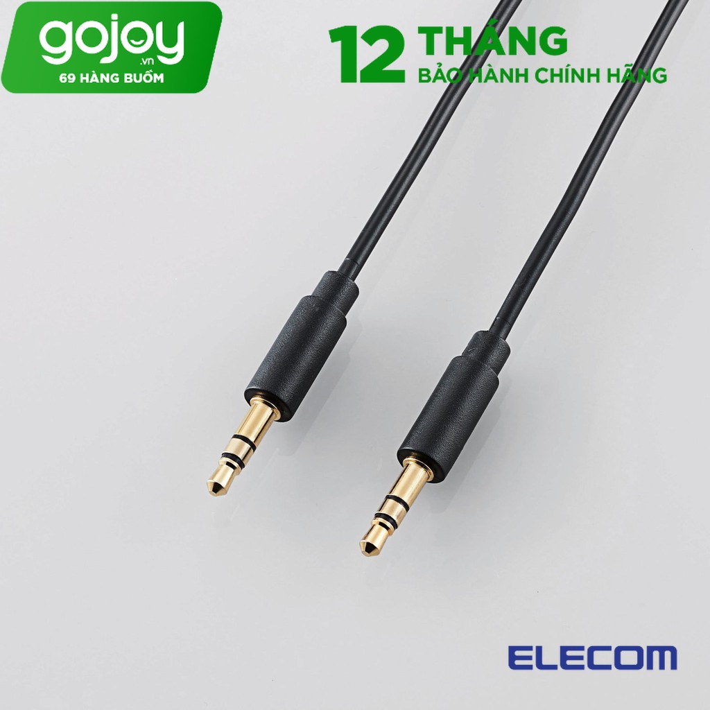 [Mã ELHACE giảm 4% đơn 300K] Cáp AV 3,5 φ-3,5 φ, 2.0M ELECOM DH-MMCN20