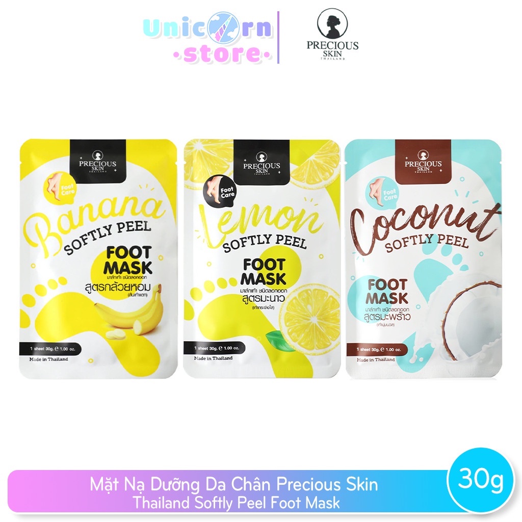 Mặt Nạ Dưỡng Da Chân Precious Skin Thailand Softly Peel Foot Mask 30g