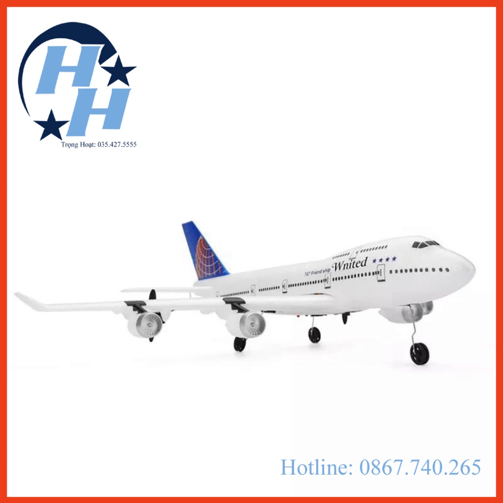 Máy bay điều khiển Wltoys XKS A150-C RC Airplane 2.4G Boyin 747 epp maybayrc