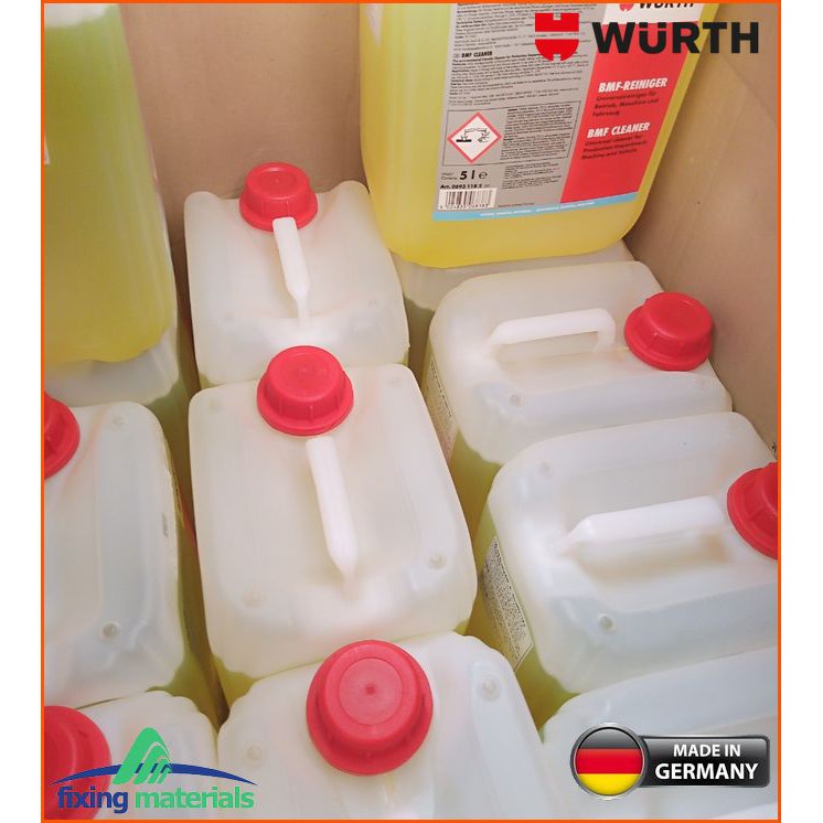 Dung dịch tẩy rửa đa năng WURTH BMF Cleaner- 5L (SX tại Đức)