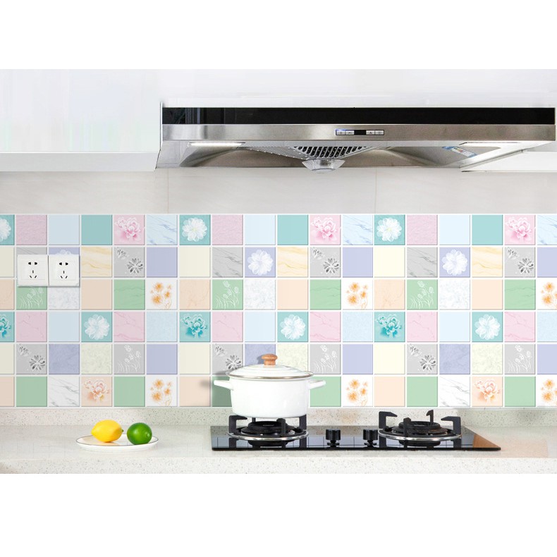 Giấy Cuộn Dán Bếp Hoa Văn Kích Thước 3 X 0.6m – Dumi Shop