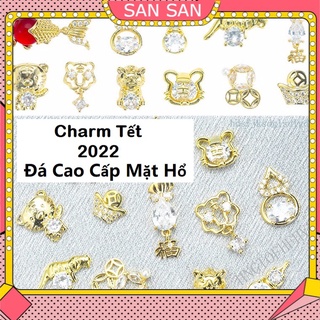 Charm tết 2022, charm mặt hổ cọp, charm nhâm dần