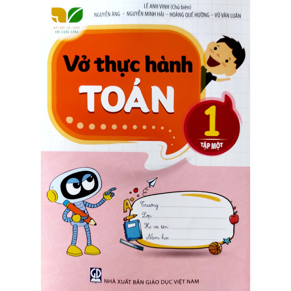 Sách - Vở thực hành Toán 1 (Kết Nối Tri Thức với cuộc sống)