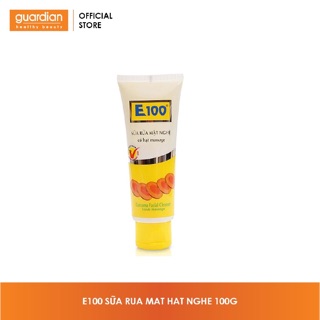 Sữa rửa mặt E100 nghệ hạt massage 100g