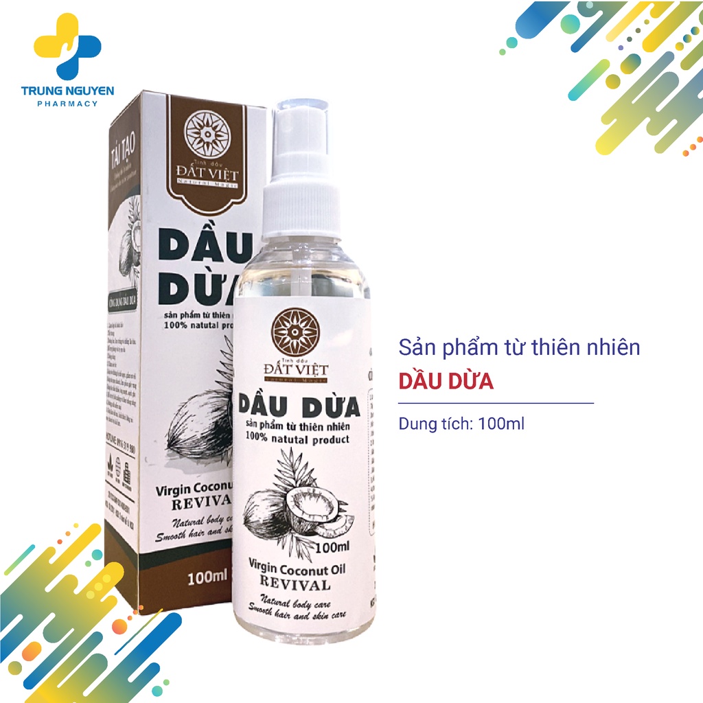 Dầu dừa Đất Việt - Chai 100ml