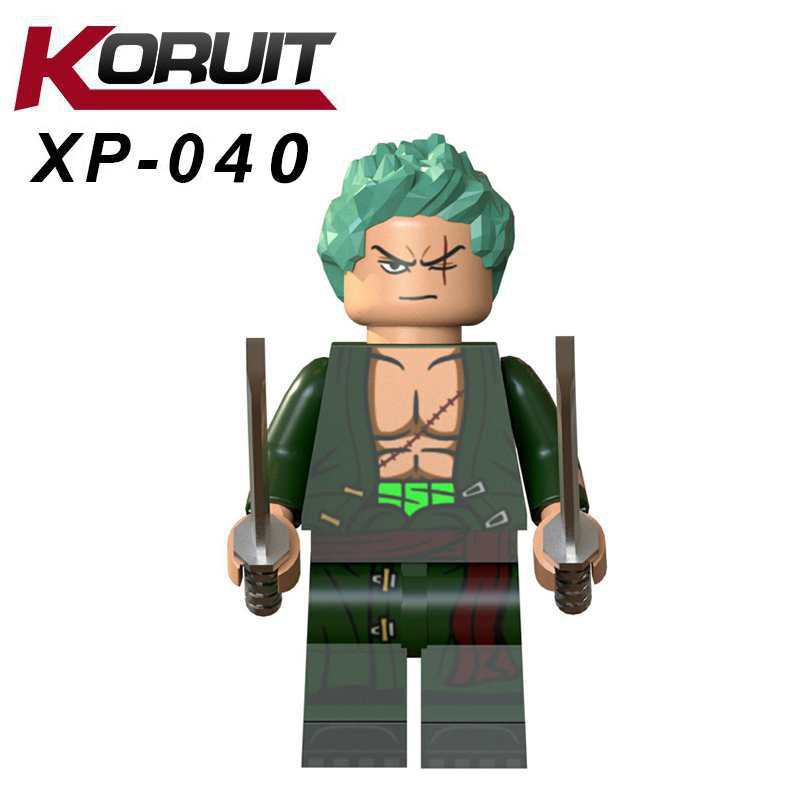 Minifigures One Piec Các Mẫu Nhân Vật Borsalino Nami Robin Crocodile Zoro Luffy - Mini Đảo Hải Tặc XP036-XP041