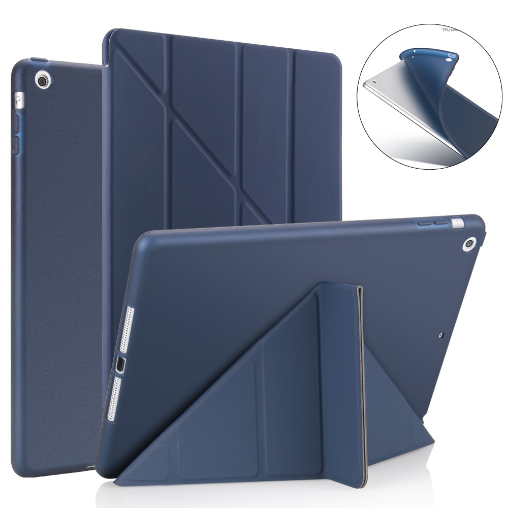 Bao da Pu mỏng kiêm giá đỡ tự động thức/ngủ cho Ipad Air 2 / Air 1 2 3 4 5 iPad 1 2 3 4 9,7 2017/2018 5/6 | BigBuy360 - bigbuy360.vn