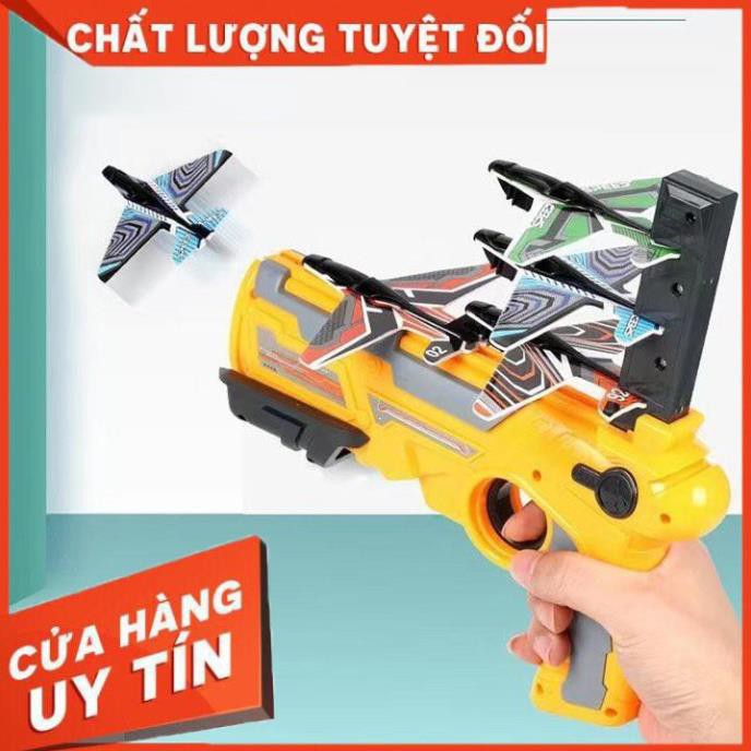 [Loại 1 - mẫu mới] Súng bắn máy bay đồ chơi, máy bay đồ chơi cho bé