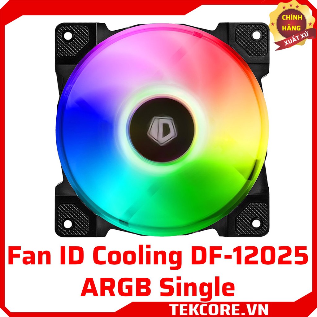Fan lẻ ID Cooling DF-12025 Trio Black