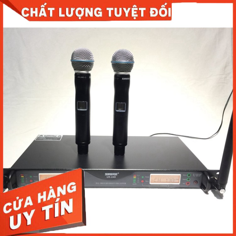 [HÀNG CHẤT LƯỢNG] Micro SHURE UR24D - hàng chất lượng, giá tốt nhất TQ