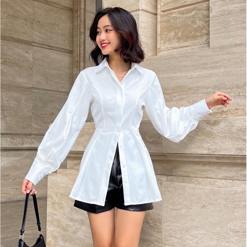 SAP-Áo sơ mi chiết eo Nin