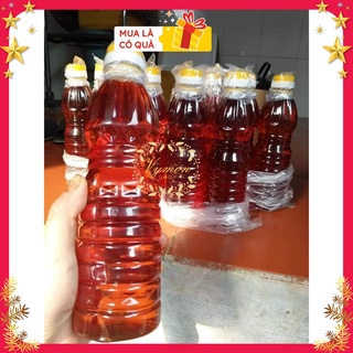 Nước mắm cá cơm Phan Rang nguyên chất nhà làm chai 450ml