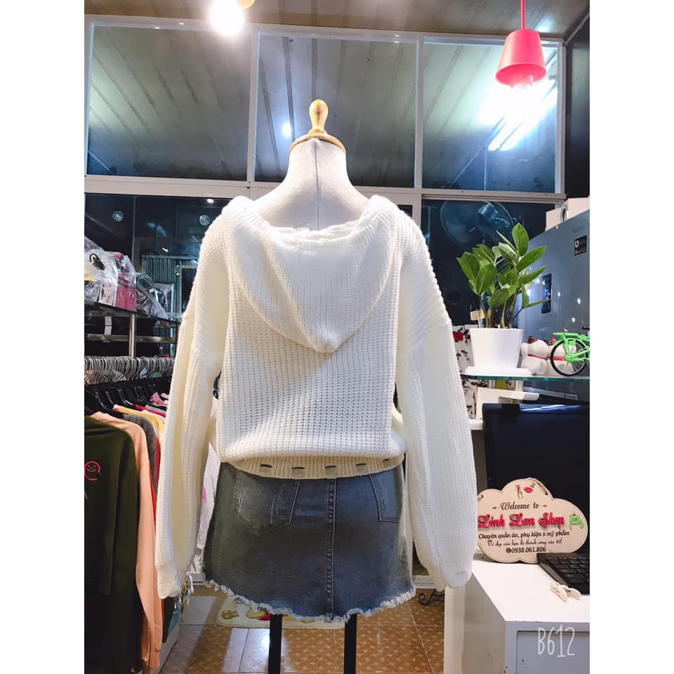 Áo len dày dặn - áo len đi Đà Lạt siêu cute