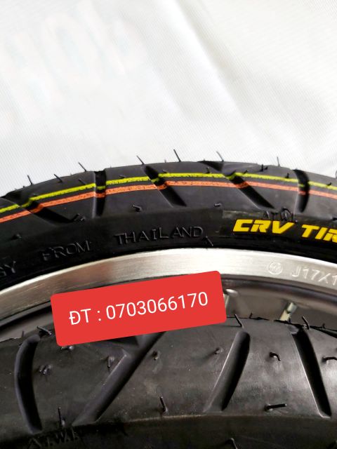 CẶP BÁNH CĂM VARIO CLICK THÁI , NIỀN BAN ZAI  ,GẮN XE VISON, AB, LUBIAT,  NOVO4