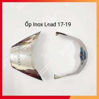 Ốp inox dè trước sau lead 2017-2019