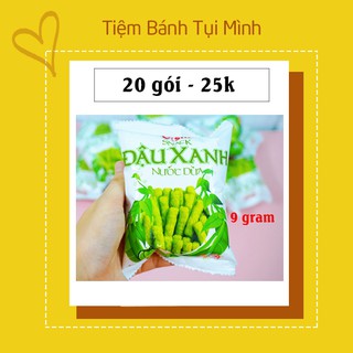 20 gói bánh snack đậu xanh nước dừa oishi 9g