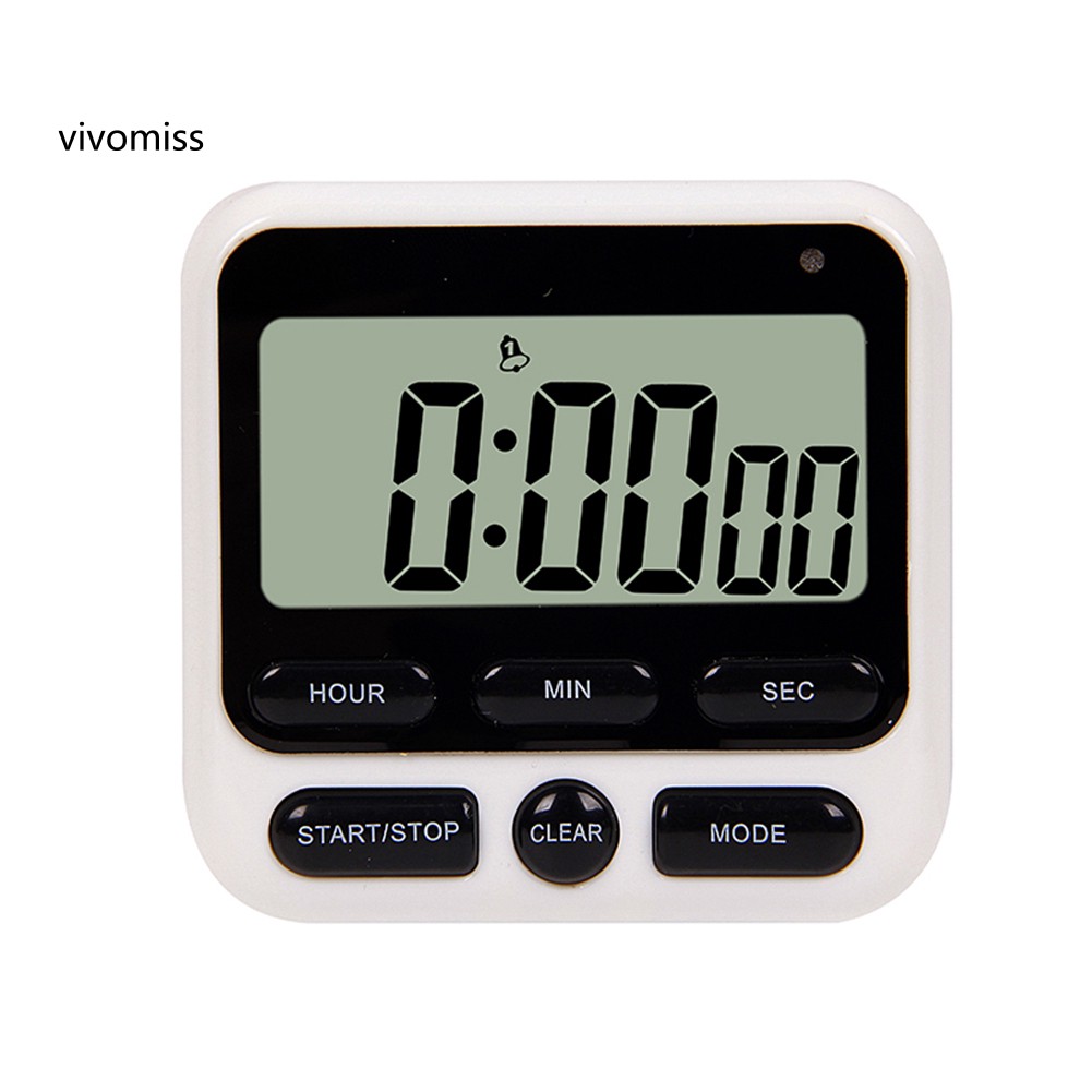 ★VVMS★Cooking Digital Timer Kitchen Time Countdown Alarm Clock Baking Cake Pizza Tool