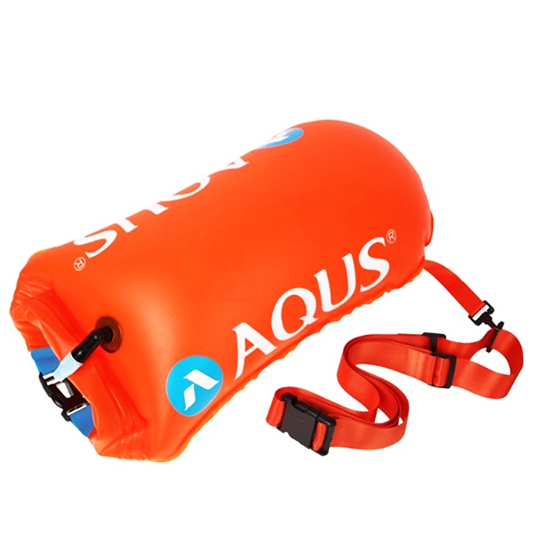 Phao bơi biển đeo thắt lưng AQUS Open Water Swim Buoy AQSG0011
