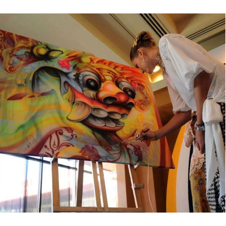 Airbrush HD 130, HD 131 - súng phun màu sơn mini