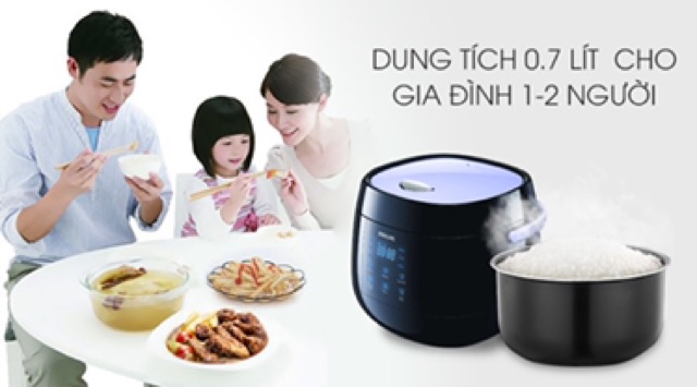 Nồi cơm điện tử Philips 0,7 lít HD3060