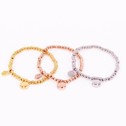 Lắc Tay Bi Song Hỷ Titan Ko Đen TT 2325