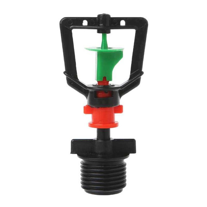 Béc phun sương tưới cây xòe 360 độ ren 21mm