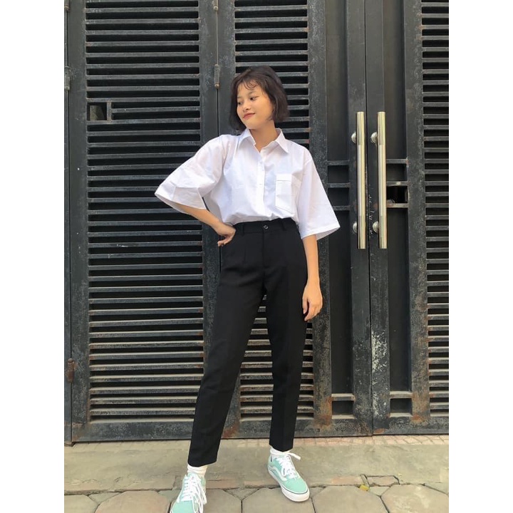 Quần legging xuất hàn chất liệu dày dặn, co dãn 4 chiều