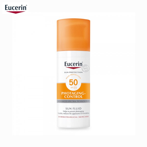 Eucerin Kem Chống Nắng Giúp Giảm Nếp Nhăn Và Ngăn Ngừa Lão Hóa Sun Fluid Photoaging Control Spf 50 50ml