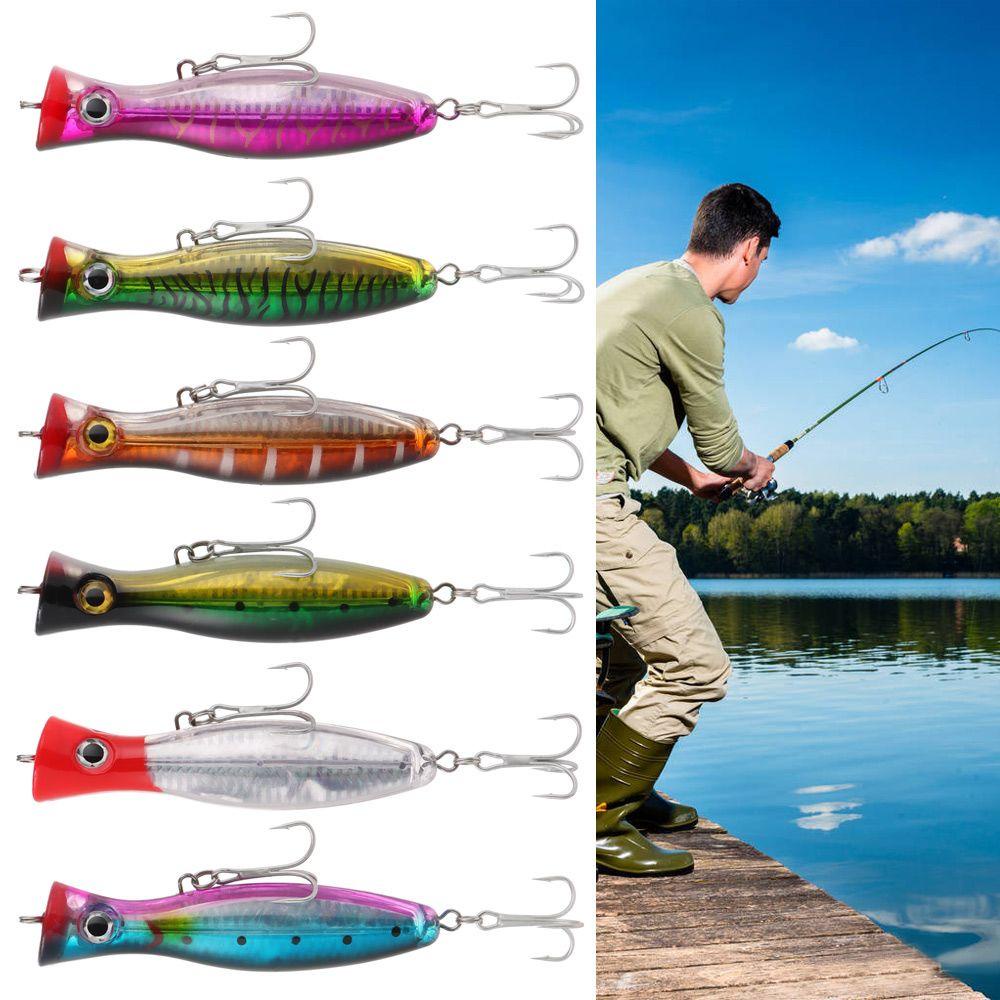 JONYE Mồi Câu Cá Bằng Nhựa Cứng Có 6 Màu