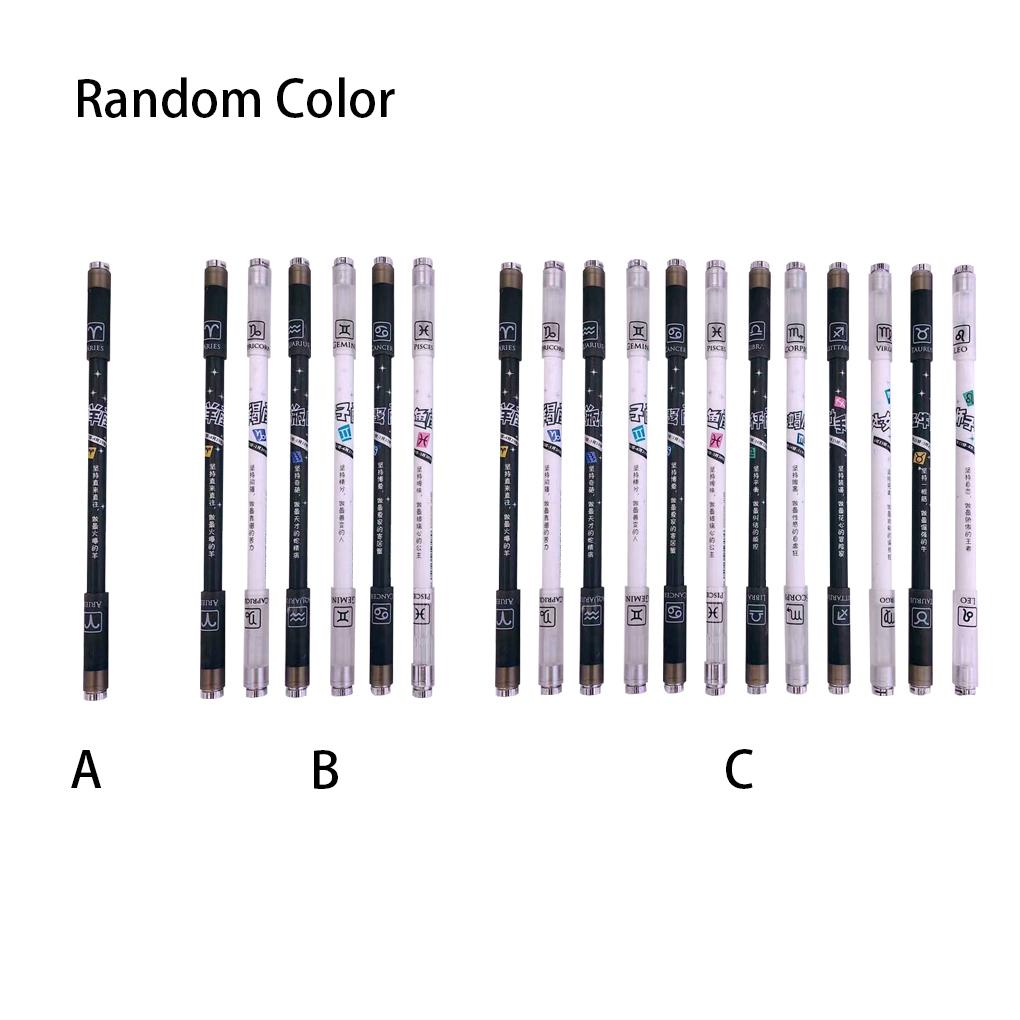 (runbu) Bút Bi Xoay Bằng Nhựa Di Động Giảm Áp Lực Màu Sắc Ngẫu Nhiên Dùng Làm Quà Tặng Sinh Nhật