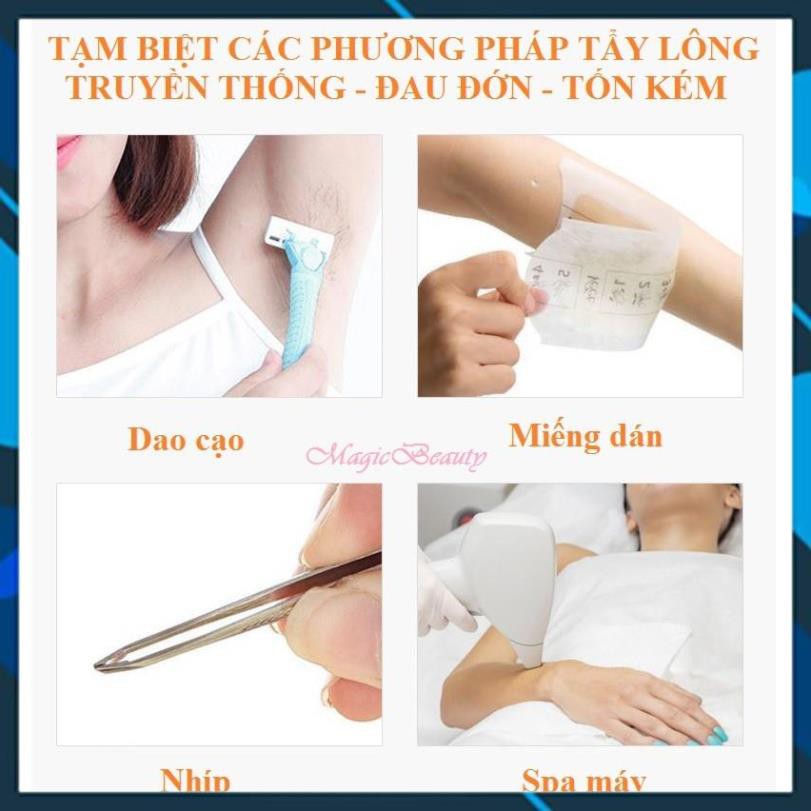 Kem tẩy lông DÉTVFO dạng xịt bọt mềm, kem triệt lông dịu nhẹ, lành tính