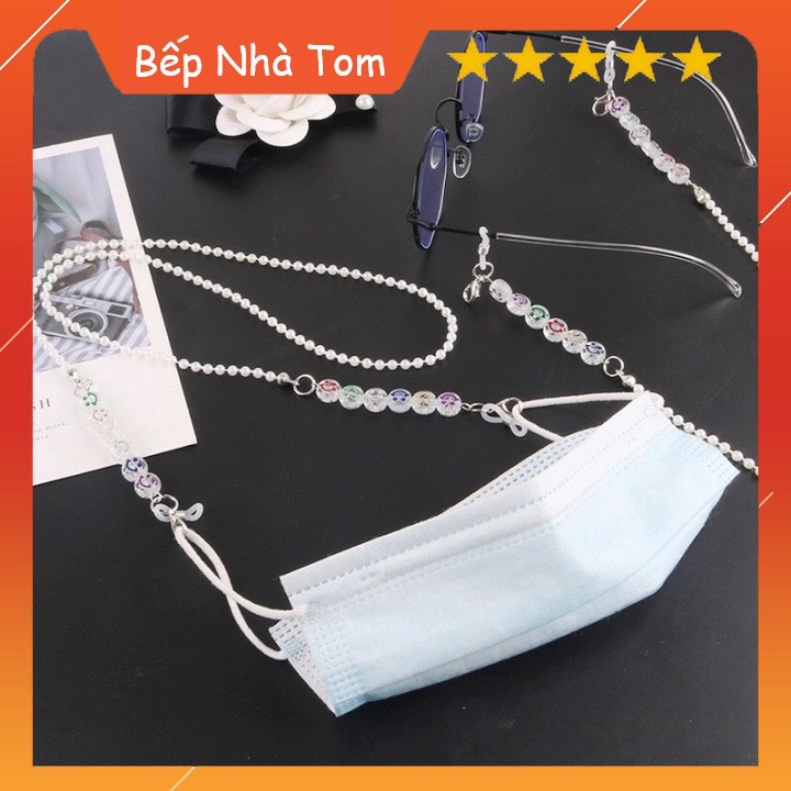 [HOT] Dây Đeo Khẩu Trang - Đeo Mắt Kính Nhiều Màu Sắc Chống Thất Lạc Thời Trang Handmade
