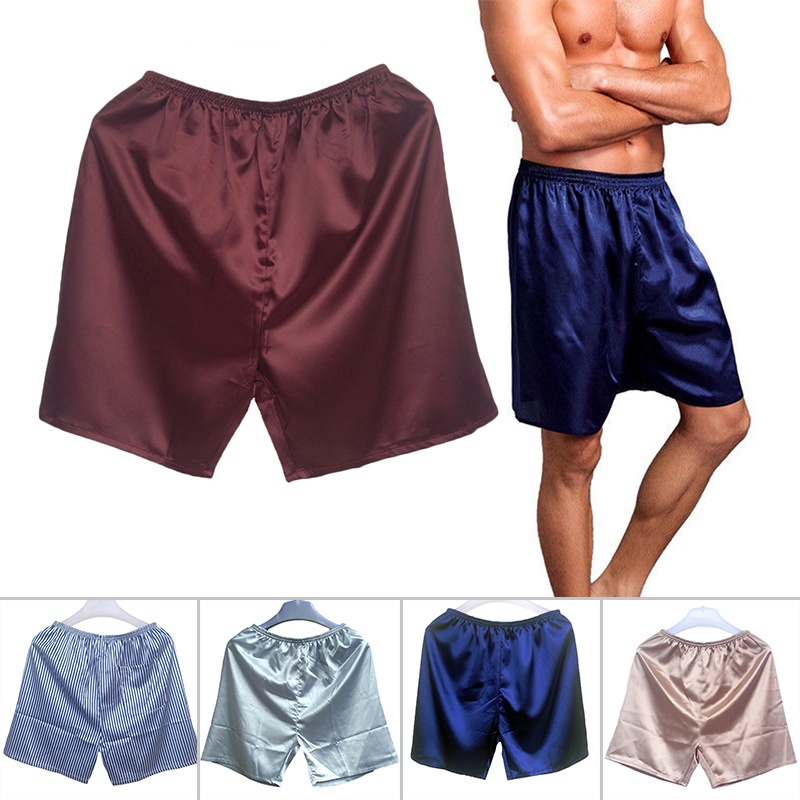 【FOR BIG SALE】Men's Men Loose Sleepwear 5 Colors 4 Sizes Underwear L-3XL Top Quality
