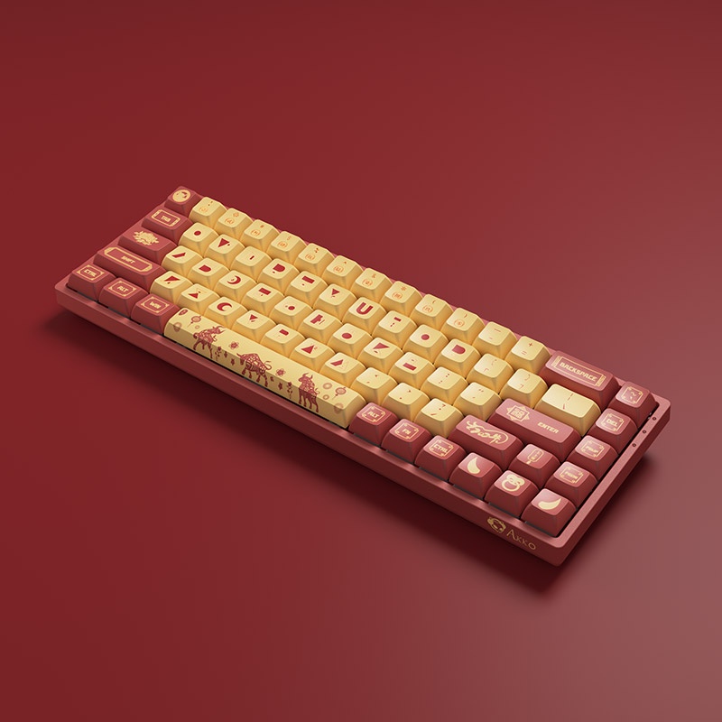Bàn phím cơ AKKO 3068V2 2021 New Year of the Ox – Bluetooth 5.0- Bảo Hành Chính Hãng 12 Tháng