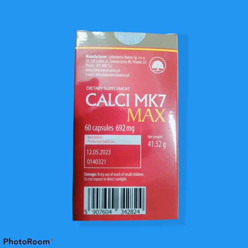 (350) CALCI MK7 MAX hỗ trợ tăng chiều cao