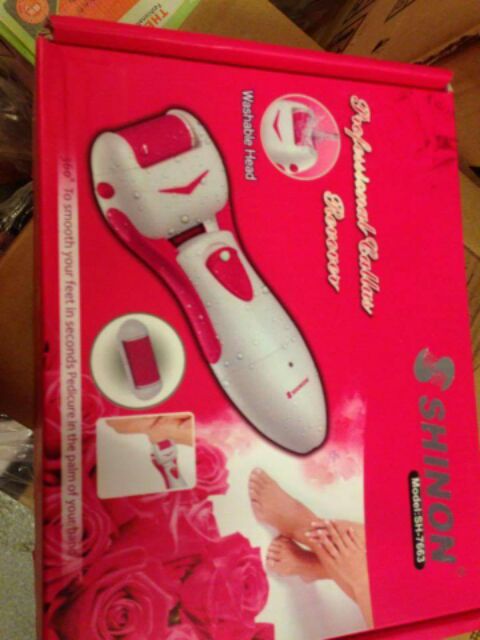 QUA SỬ DỤNG Máy mài gót chân shinon