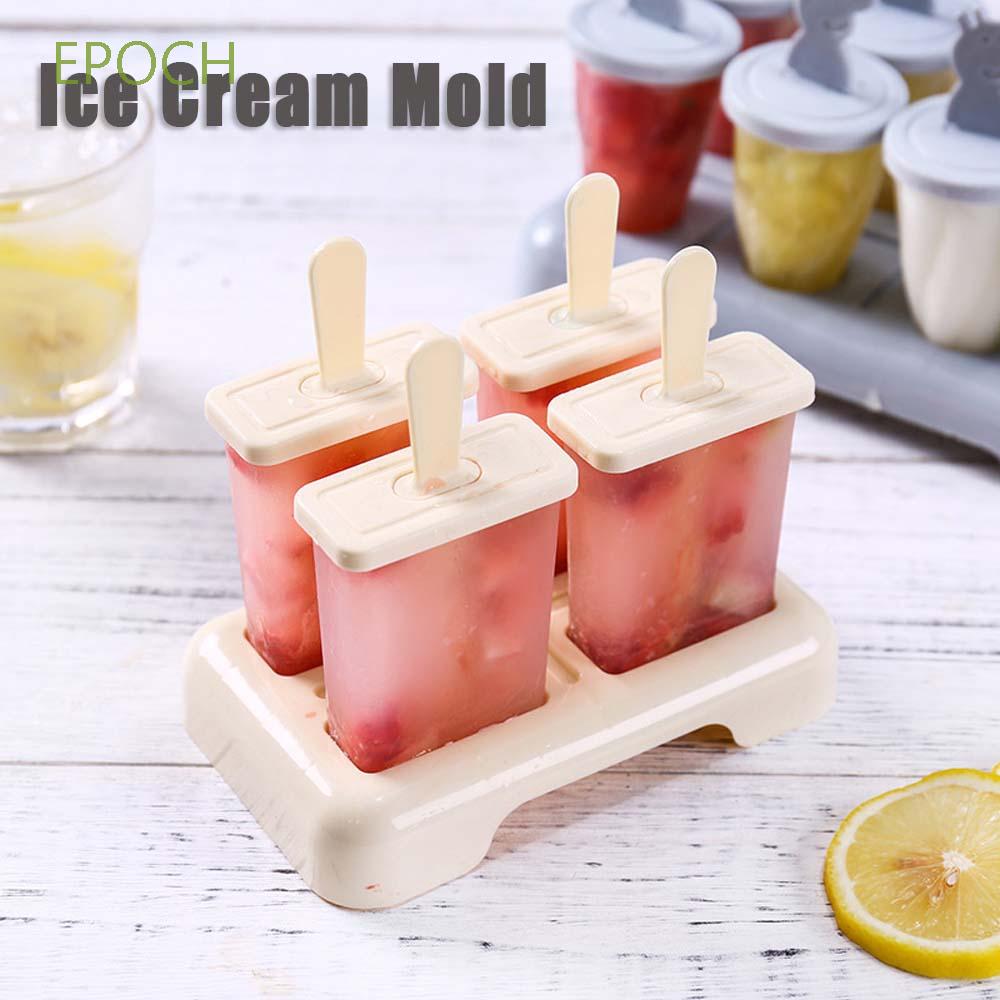 EPOCH Khuôn Làm Kem Tái Sử Dụng 3d 4 / 9 Ngăn
