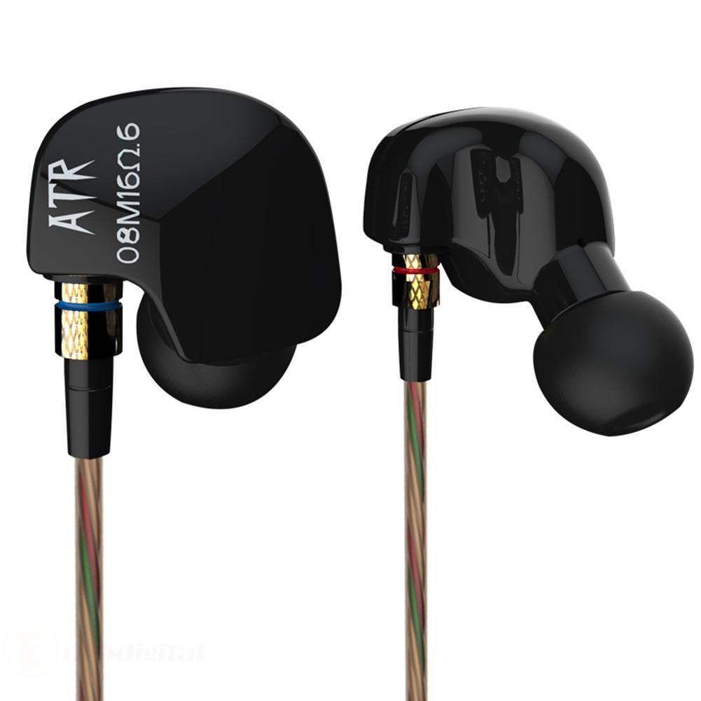 KZ ATR In-Ear Noise Canceling Earbuds HIFI Super Bass Earphone Headset