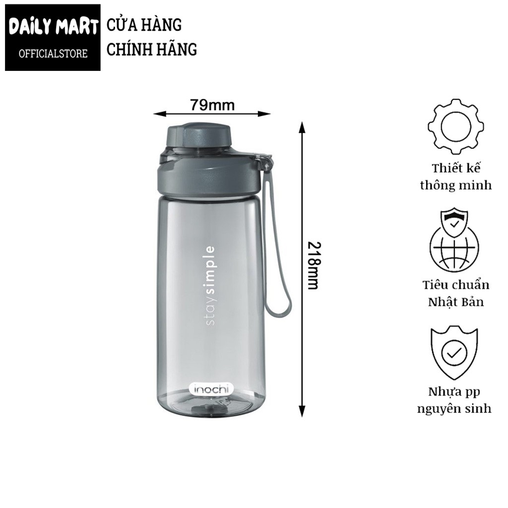 [2 Size] Bình Nước, Bình Đựng Nước Thể Thao Cao Cấp KITA BOOST Inochi | BigBuy360 - bigbuy360.vn