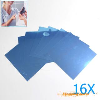 Bộ 16 miếng dán tường tráng gương hình vuông trang trí nhà cửa